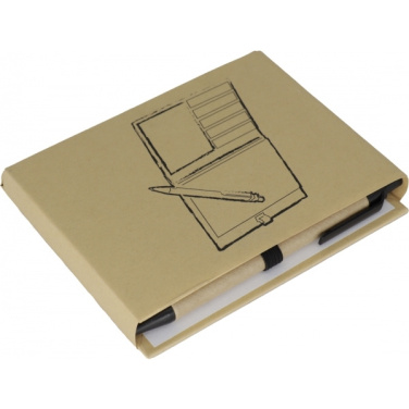 Logo trade corporate gifts image of: Adhesive note pad ST. LOUIS