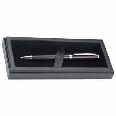 Logo trade promotional item photo of: Metal ballpen CLAYTON
