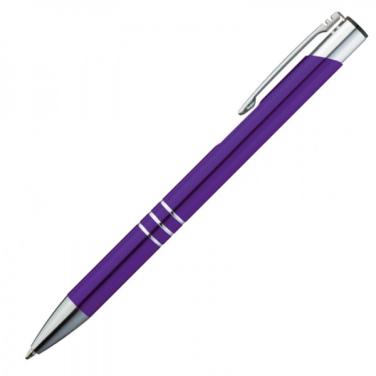 Logo trade promotional products picture of: Metal ballpen ASCOT