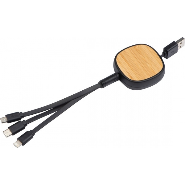 Logotrade promotional gift image of: Charging cable STRASBOURG