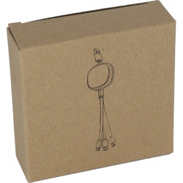 Logo trade corporate gifts image of: Charging cable STRASBOURG