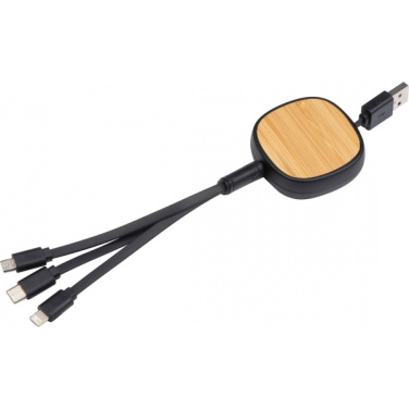 Logotrade promotional merchandise image of: Charging cable STRASBOURG