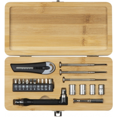 Logotrade advertising product image of: 22-piece tool set BERINGEN