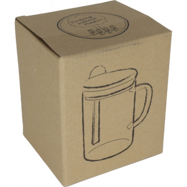 Logotrade promotional product picture of: Glass mug JACKSON 420 ml