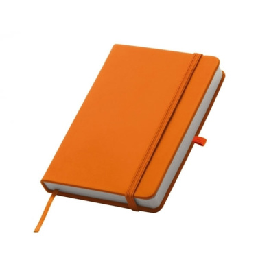 Logo trade promotional products image of: A6 note book LUBECK