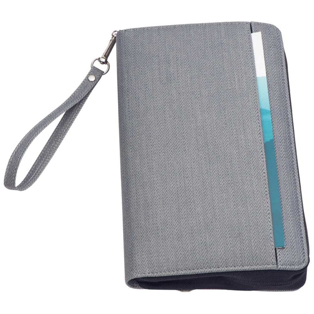 Logo trade promotional product photo of: Travel folder with power bank Almera