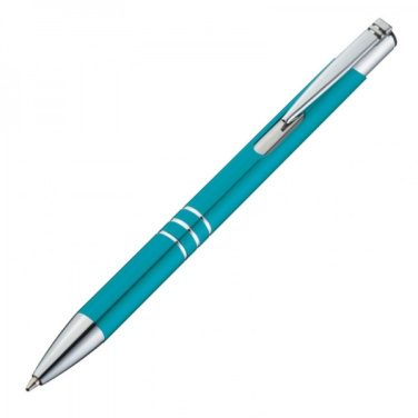 Logo trade promotional gifts picture of: Metal ballpen ASCOT