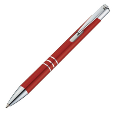 Logotrade promotional gift image of: Metal ballpen ASCOT