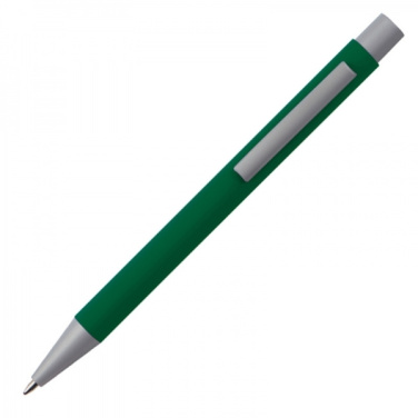 Logotrade promotional merchandise photo of: Metal ballpen soft touch ABU DHABI