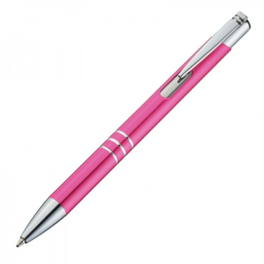 Logo trade corporate gifts image of: Metal ballpen ASCOT