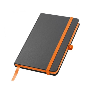 Logo trade promotional products image of: Notebook A6 ROSTOCK