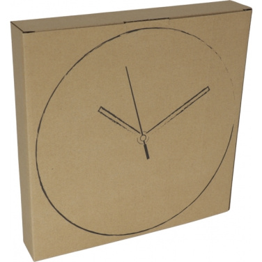 Logo trade promotional giveaway photo of: Wall clock with allover clock face VENICE