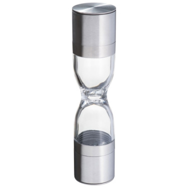 Logo trade business gift photo of: Salt and pepper mill 2-in-1 ROME