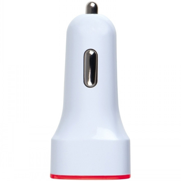 Logo trade advertising products image of: USB charging adapter KFZ FRUIT