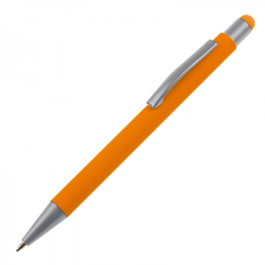 Logotrade promotional giveaway picture of: Metal ballpen touch pen soft touch SALT LAKE CITY