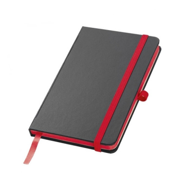 Logo trade promotional items picture of: Notebook A6 ROSTOCK