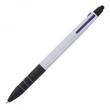 Logo trade promotional gift photo of: Plastic ballpen 3in1 BOGOTA