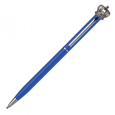 Logo trade promotional gifts image of: Metal ballpen KINGS PARK