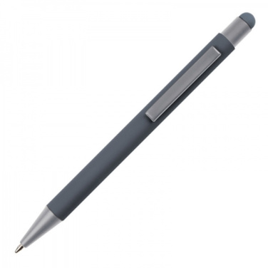 Logotrade business gift image of: Metal ballpen touch pen soft touch SALT LAKE CITY