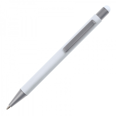 Logo trade promotional gifts picture of: Metal ballpen touch pen soft touch SALT LAKE CITY