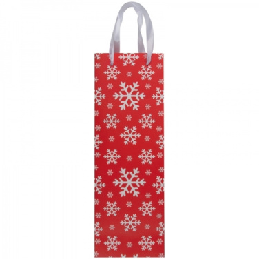 Logotrade business gift image of: Wine bag in Christmas design LAPLAND