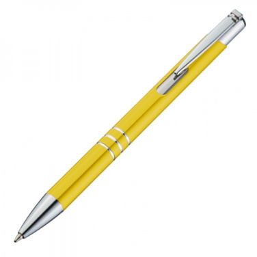 Logo trade promotional giveaways picture of: Metal ballpen ASCOT