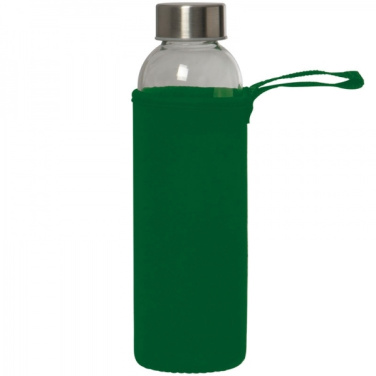 Logo trade promotional gifts image of: Glass bottle KLAGENFURT 500 ml