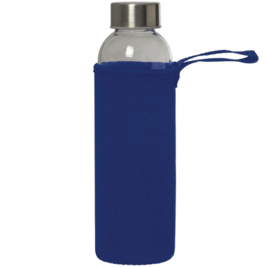 Logo trade business gift photo of: Glass bottle KLAGENFURT 500 ml
