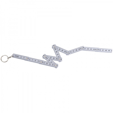 Logotrade promotional gift image of: Keyring with 0,5m ruler