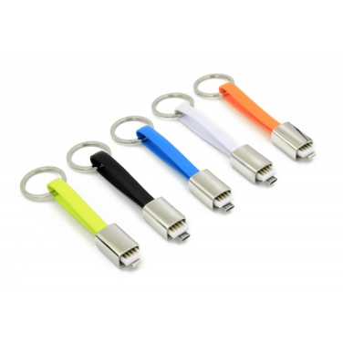 Logotrade corporate gifts photo of: Data transfer cable and keyring