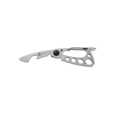 Logo trade promotional giveaway photo of: Multifunctional tool BURUNDI Schwarzwolf