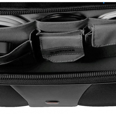 Logo trade promotional gifts image of: Wheeled business case Wenger Patriot 17''