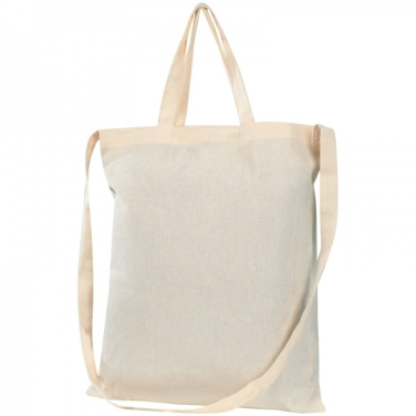 Logo trade advertising products image of: Cotton bag with 3 handles NORDKOOG