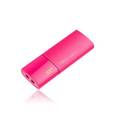 Logotrade promotional item image of: Pendrive Silicon Power 3.0 Blaze B05,pink