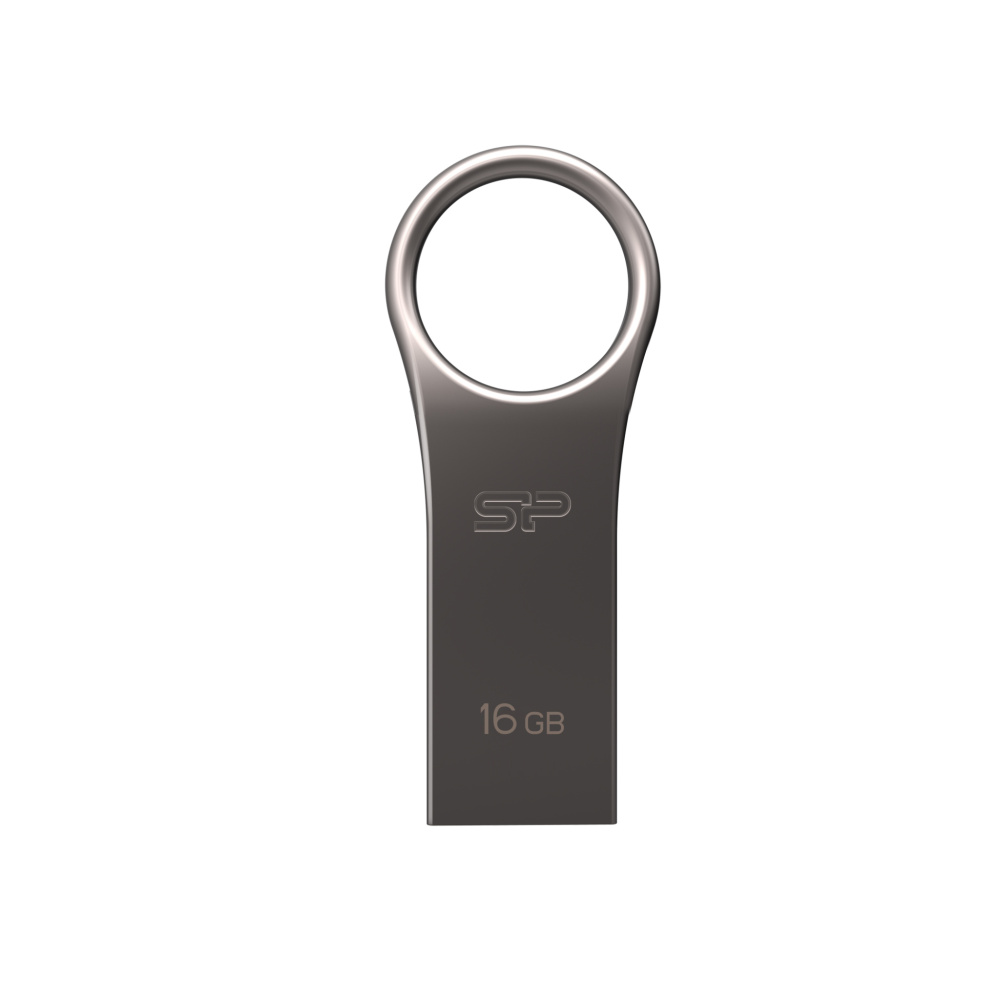 Logotrade advertising products photo of: Pendrive 3.0 Silicon Power JEWEL J80 TITANIUM 16GB