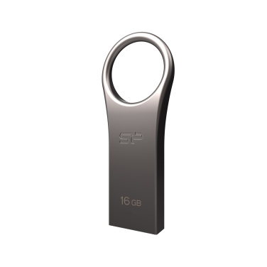 Logotrade promotional giveaway image of: Pendrive 3.0 Silicon Power JEWEL J80 TITANIUM 16GB