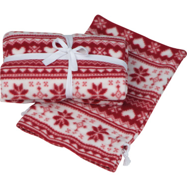 Logotrade promotional giveaway picture of: Christmassy blanket DEBRECEN