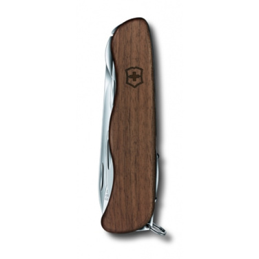 Logo trade promotional merchandise picture of: Pocket knife Forester wooden Victorinox