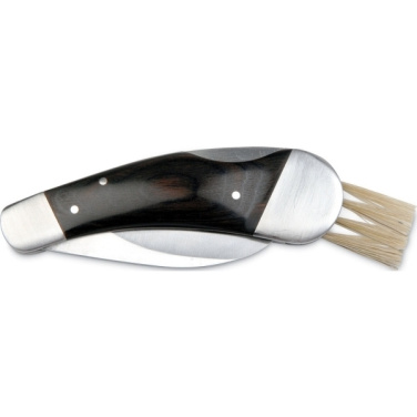 Logo trade promotional giveaways picture of: Mushroom knife PILZ Schwarzwolf