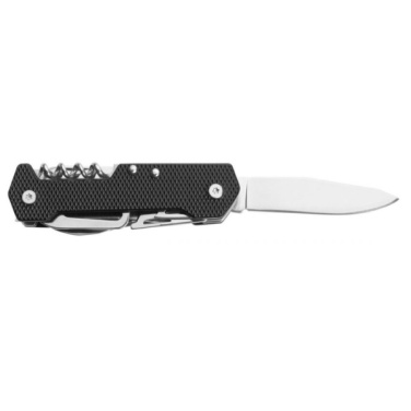 Logo trade promotional giveaways image of: Pocket knife NEMRUT Schwarzwolf
