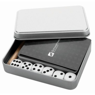Logotrade promotional merchandise picture of: Games set YARRA Schwarzwolf