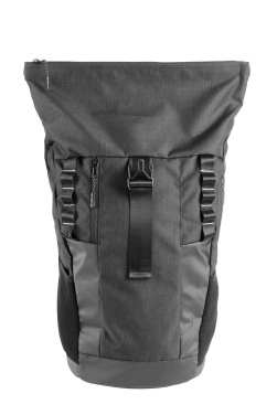 Logotrade promotional giveaway picture of: Rolltop backpack ELBERT Schwarzwolf