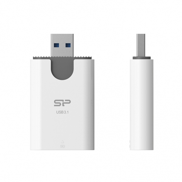 Logotrade promotional giveaways photo of: MicroSD and SD card reader Silicon Power Combo 3.1