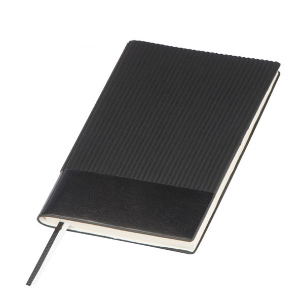 Logo trade promotional giveaways picture of: A6 Notebook ELVERUM
