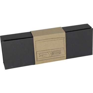 Logo trade corporate gifts picture of: Metal writing set KARLOVAC