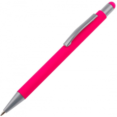Logo trade promotional items picture of: Metal ballpen touch pen soft touch SALT LAKE CITY