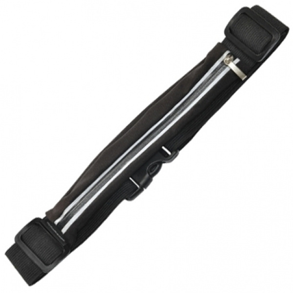 Logo trade business gifts image of: Belt RAVIK Schwarzwolf