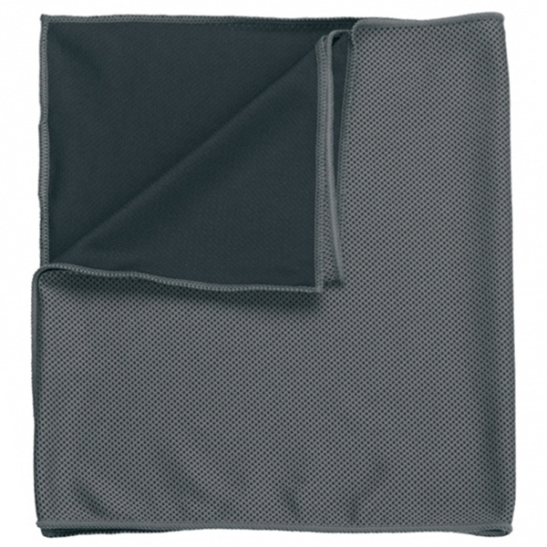 Logo trade business gift photo of: Towel LANAO Schwarzwolf