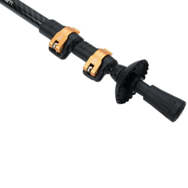 Logotrade promotional item image of: Trekking poles DENALI Schwarzwolf