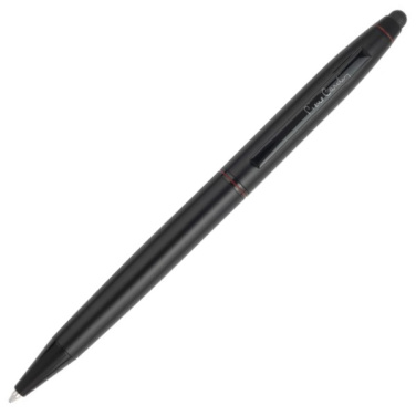 Logo trade corporate gifts image of: Metal ballpoint pen, touch pen RENDOME Pierre Cardin